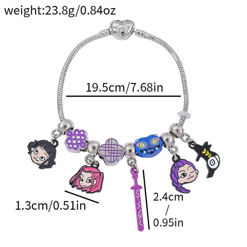 DIY K-Pop Charm Bracelet Making Kit – Fantasy Jewelry Craft Set for Teens & Fans