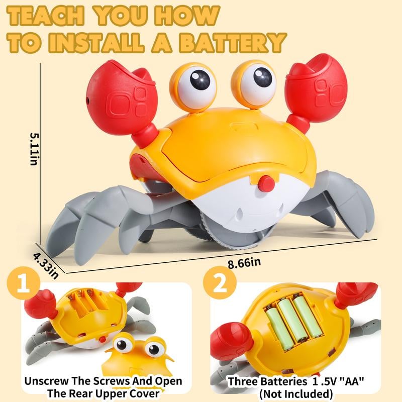 primefy™ Interactive Crawling Crab