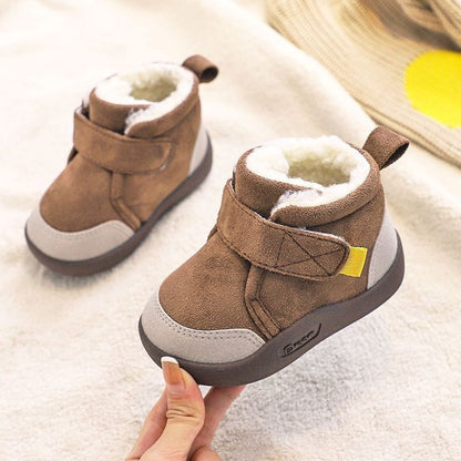 primefy™ Infant Winter Boots – Plush and Soft Sole Baby Snow Shoes